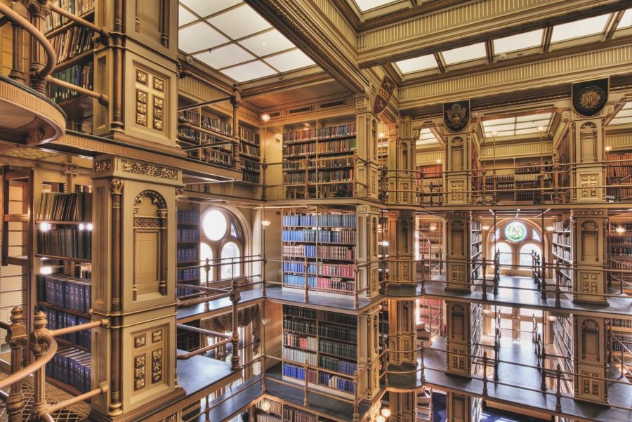 Riggs Library interior