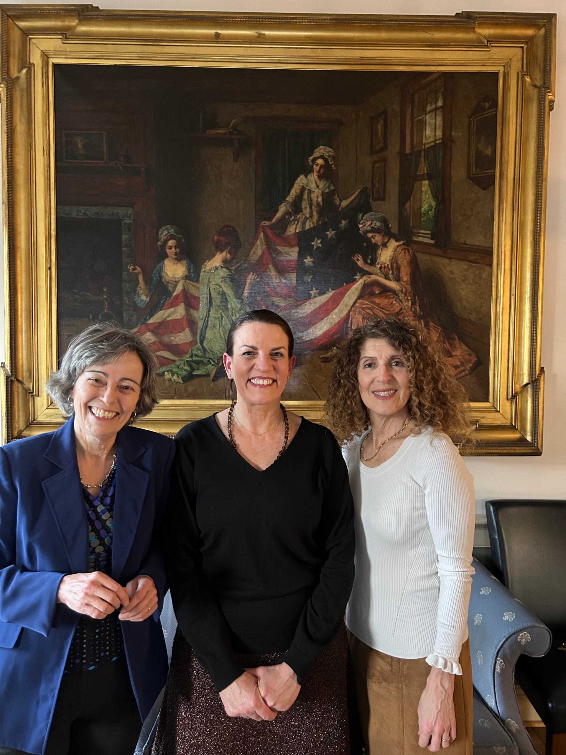 Photo of three faculty members